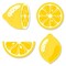Big Dot of Happiness So Fresh - Lemon - DIY Shaped Citrus Lemonade Party Cut-Outs - 24 Count
